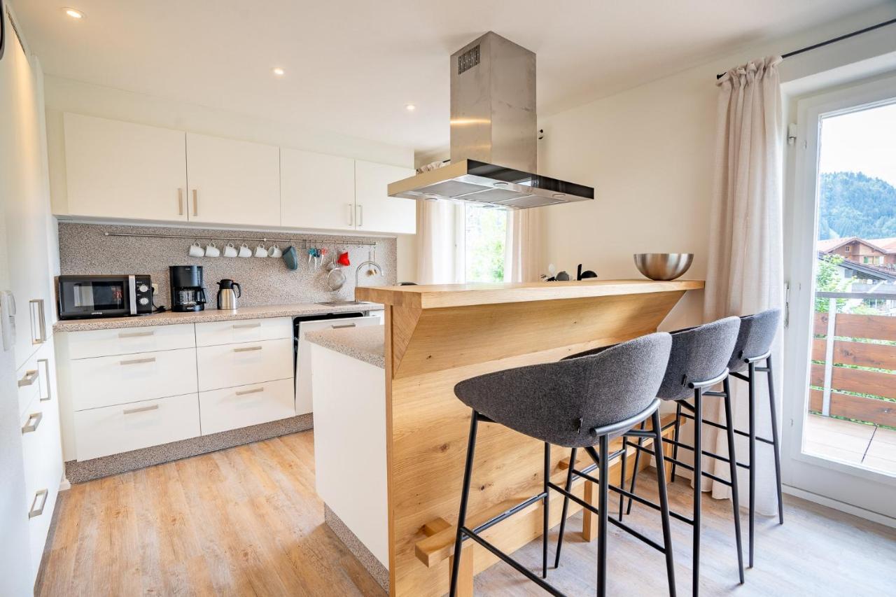 Hirschsprungblick Apartment Obermaiselstein Bagian luar foto